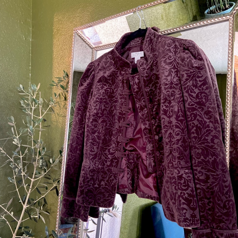 Baroque Military Style Blazer